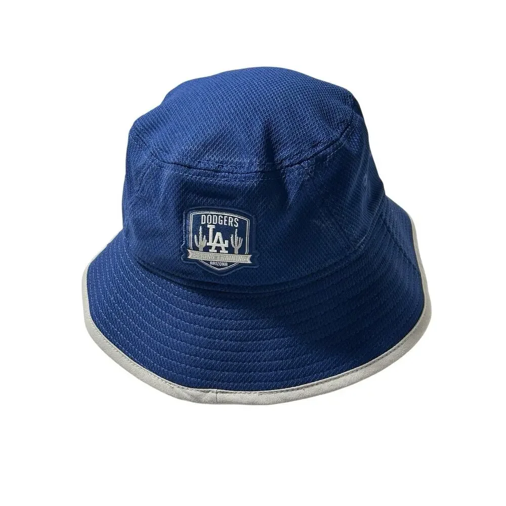 New Era Los Angeles Dodgers Bucket Hat Blue MLB Spring Training Arizona Rare